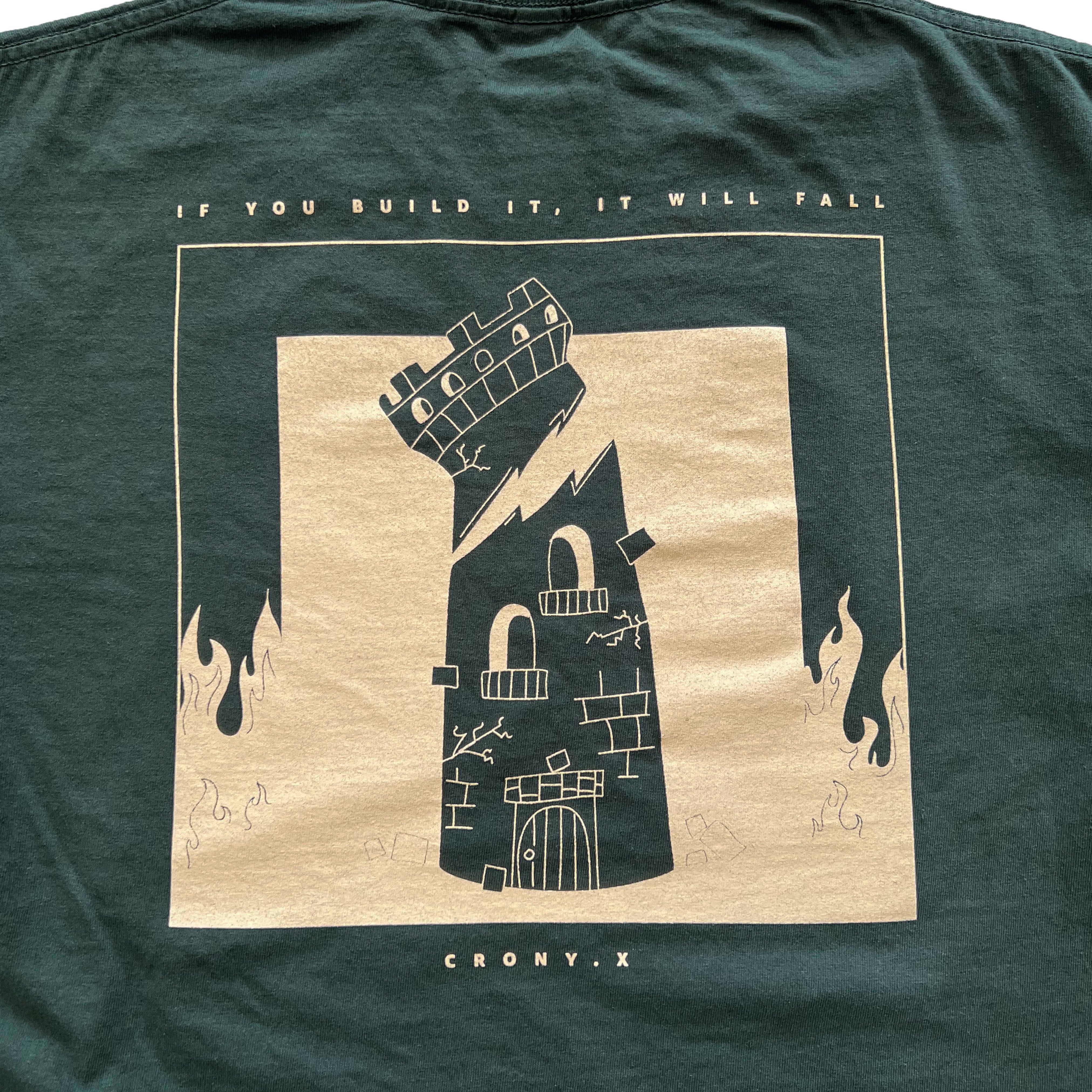 It Will Fall Tee - Green